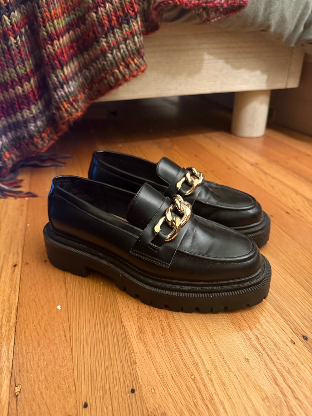 H&M Black Loafers